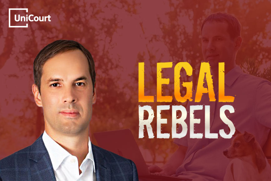 UniCourt CEO & Co-Founder, Josh Blandi Recognized in Legal Rebels Class of 2023